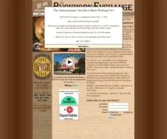 Buckhornexchange.com(Denver Steakhouse) Screenshot