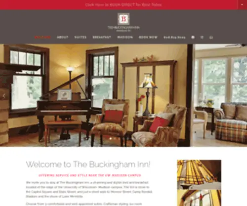 Buckinghaminn.com(The Buckingham Inn) Screenshot