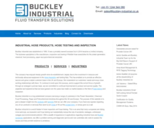 Buckley-Industrial.co.uk(Buckley Industrial) Screenshot