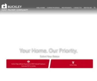 Buckleyfamilyhousing.com(Military Housing) Screenshot