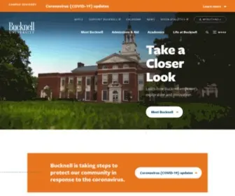 Bucknell.edu(Bucknell University) Screenshot