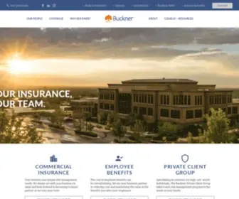 Buckner.com(Insurance Services) Screenshot