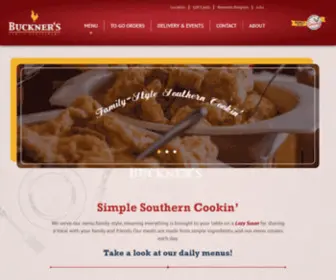 Bucknersfamilyrestaurant.com(Home Cookin) Screenshot