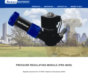 Bucknersuperior.com(Superior Irrigation Products) Screenshot