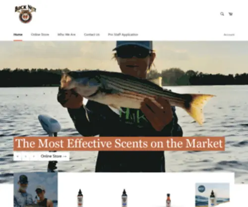 Bucknutdeerscents.com(Deer Attractants) Screenshot