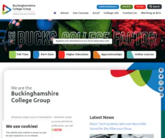Buckscollegegroup.ac.uk(Buckinghamshire College Group) Screenshot