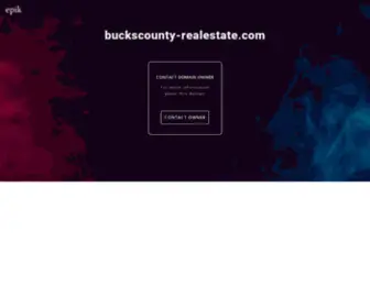 Buckscounty-Realestate.com(Contact with domain owner) Screenshot