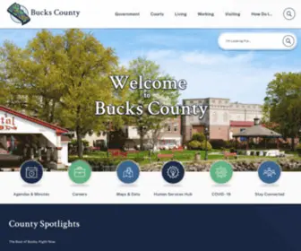 Buckscounty.gov(Bucks County) Screenshot