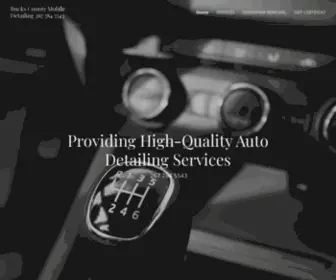 Buckscountydetailing.com(Bucks County Mobile Detailing has been in business over 35 years and) Screenshot