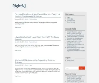 Bucksright.com(Politics, Life and Culture from New Jersey's Right) Screenshot