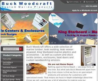 Buckwoodcraft.com(Buck Woodcraft) Screenshot