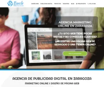 Bucleweb.com(Agencia Marketing Online Zaragoza) Screenshot