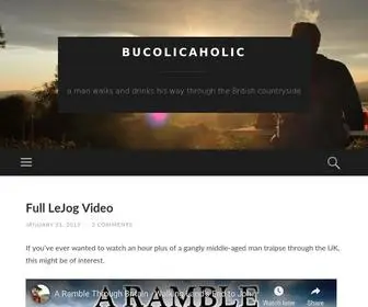 Bucolicaholic.com(A man walks and drinks his way through the British countryside) Screenshot