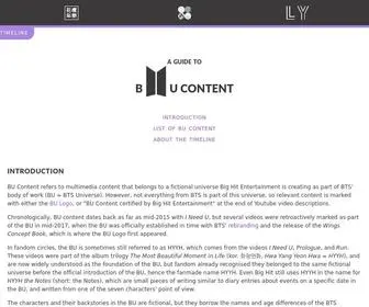 Bucontentgui.de(BU Content Guide) Screenshot