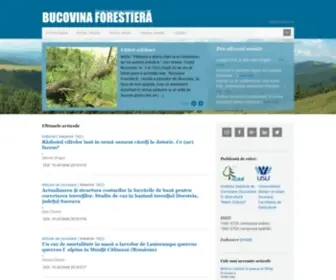 Bucovina-Forestiera.ro(ForestierÄ) Screenshot