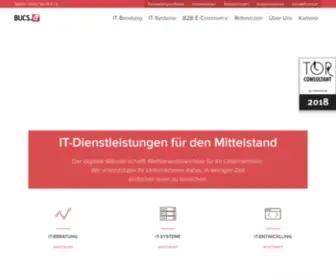 Bucs-IT.de(Als Partner für Informations) Screenshot