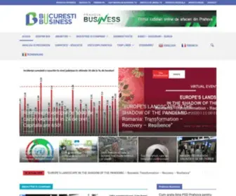 Bucurestibusiness.ro(Acasa ⋆ Bucuresti Business) Screenshot