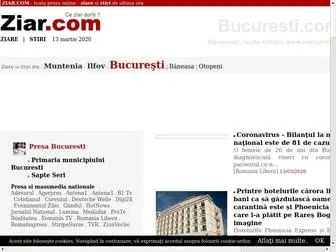 Bucuresti.com(Bucuresti ziare) Screenshot