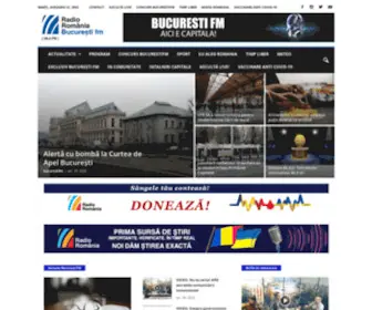 Bucurestifm.ro(Radio Bucuresti FM) Screenshot