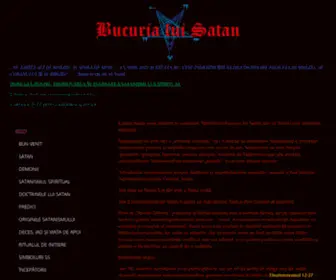 Bucurialuisatan.com(Bucuria lui Satan) Screenshot