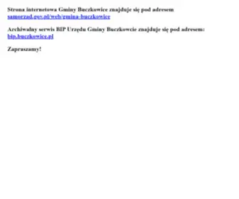 Buczkowice.pl(Główna) Screenshot