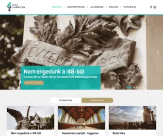 Budaivarsetak.hu(Várséták) Screenshot