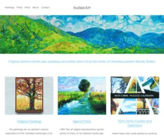 Budanart.com(Original Paintings) Screenshot