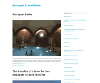 Budapest-Travel-Guide.info(Things to do in Budapest) Screenshot