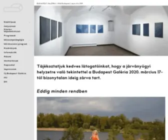 Budapestgaleria.hu(Galéria) Screenshot