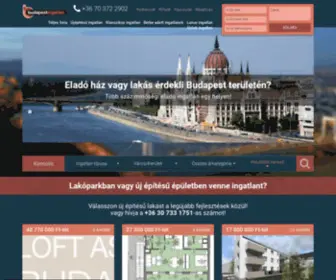 Budapestingatlan.info(Budapest Ingatlan) Screenshot