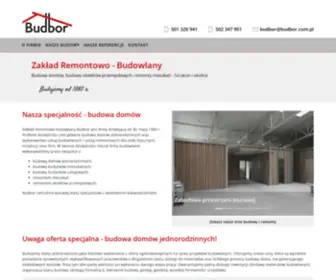 Budbor.com.pl(Informacje o firmie) Screenshot