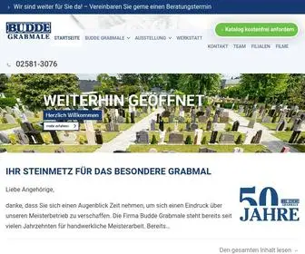 Budde-Grabmale.de(Grabsteine) Screenshot