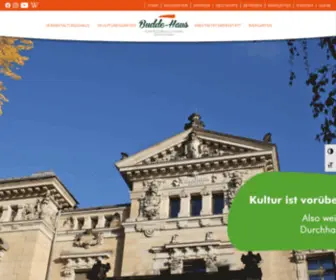 Budde-Haus.de(Soziokulturelles Zentrum Leipzig Gohlis) Screenshot