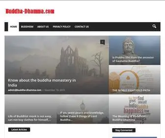 Buddha-Dhamma.com(Buddha Dhamma) Screenshot