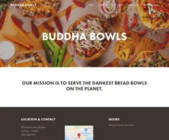 Buddhabowlsiv.com(Dank Bowl Kitchen) Screenshot