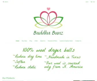 Buddhabunz.com(Buddha Bunz Wool and Bamboo Vegan Dryer Balls Est in 2007) Screenshot