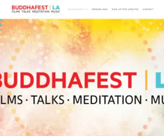 Buddhafest.org(BuddhaFest ? FILMS.TALKS.MEDITATION.MUSIC) Screenshot