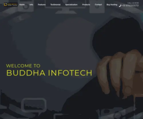 Buddhainfotech.com(Buddha Infotech) Screenshot