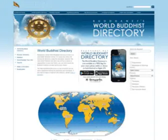 Buddhanet.info(World Buddhist Directory) Screenshot