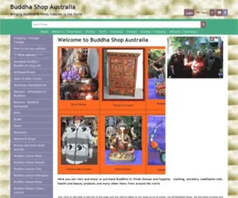 Buddhashop.com.au(Buddha statues Buddhism and Hindu Supplies) Screenshot