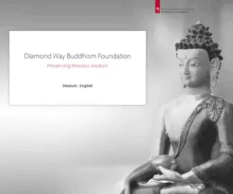 Buddhism-Foundation.org(International Diamond Way Buddhism Foundation) Screenshot