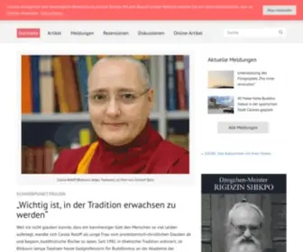 Buddhismus-Aktuell.de(Buddhismus Aktuell) Screenshot