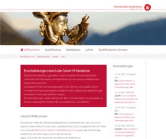 Buddhismus.org(Buddhismus Hauptseite) Screenshot
