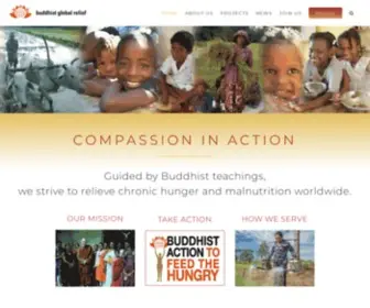BuddhistGlobalrelief.org(Buddhist Global Relief) Screenshot