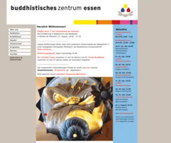 Buddhistisches-Zentrum-Essen.de(Buddhistisches Zentrum Essen) Screenshot