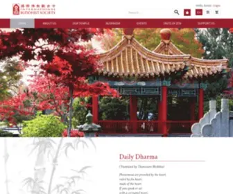 Buddhisttemple.ca(國際佛教觀音寺) Screenshot