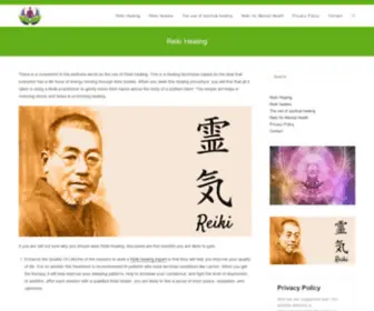 Buddhistthought.org(Reiki Healing and Love Energy) Screenshot