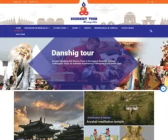 Buddhisttourmongolia.com(Buddhist Tour Mongolia) Screenshot