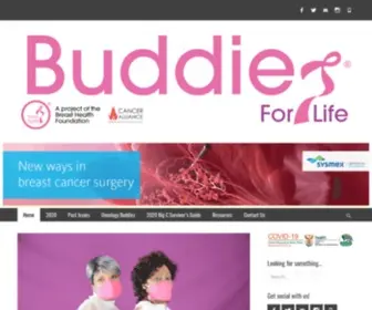 Buddiesforlife.co.za(Living Beyond Cancer) Screenshot