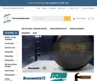 Buddiesproshop.com(Bowling's best on) Screenshot